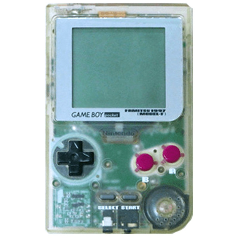 ゲームボーイポケット スケルトン MODEL-F ファミ通限定
