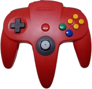 NINTENDO64 コントローラ ブロス (レッド)