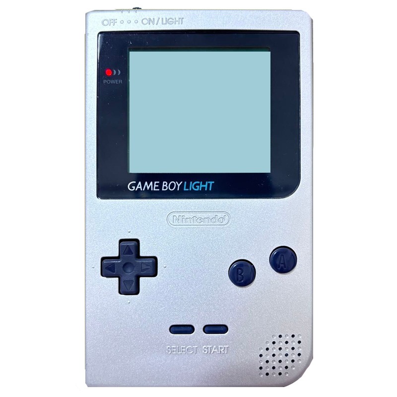 ゲームボーイライト シルバー