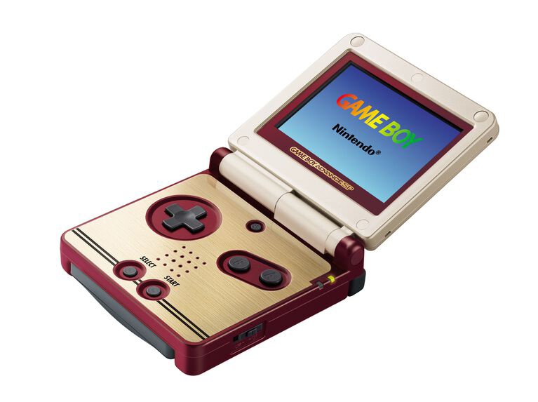 ゲームボーイアドバンスSP ファミコン生誕20周年モデル