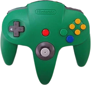 NINTENDO64 コントローラ ブロス (グリーン)