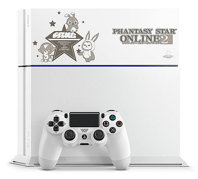 PlayStation4 ファンタシースターオンライン2 エディション グレイシャー・ホワイト 500GB