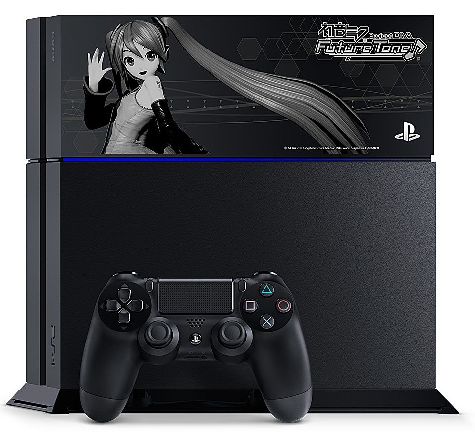 PlayStation4 初音ミク -Project DIVA- スペシャルパック Project DIVA Future Tone ver. ジェット・ブラック 1TB