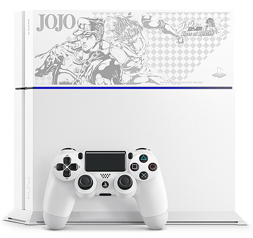 PlayStation4 ジョジョの奇妙な冒険 アイズオブヘブン Limited Edition 空条承太郎 ver. グレイシャー・ホワイト