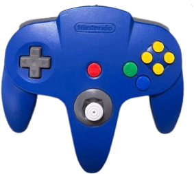 NINTENDO64 コントローラ ブロス (ブルー)