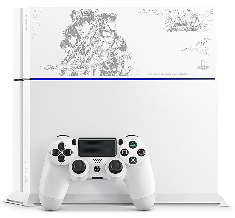 PlayStation4 ジョジョの奇妙な冒険 アイズオブヘブン Limited Edition メインビジュアル ver. グレイシャー・ホワイト