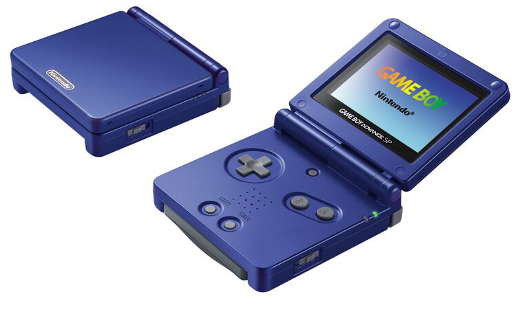 ゲームボーイアドバンスSP アズライトブルー