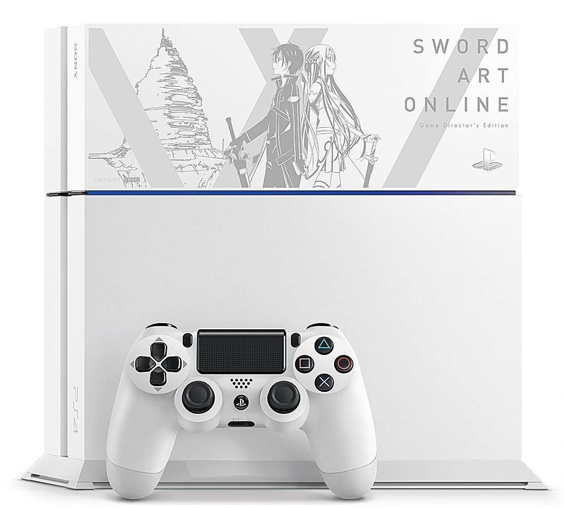 PlayStation4 ソードアート・オンライン ゲームディレクターズ・エディション 《Aincrad》 Model グレイシャー・ホワイト