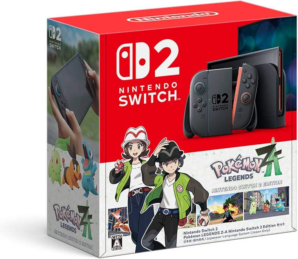 Nintendo Switch 2本体(日本語・国内専用) Pokemon LEGENDS Z-A Nintendo Switch 2 Edition セット