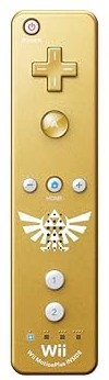 Wiiリモコンプラス (ゴールド)