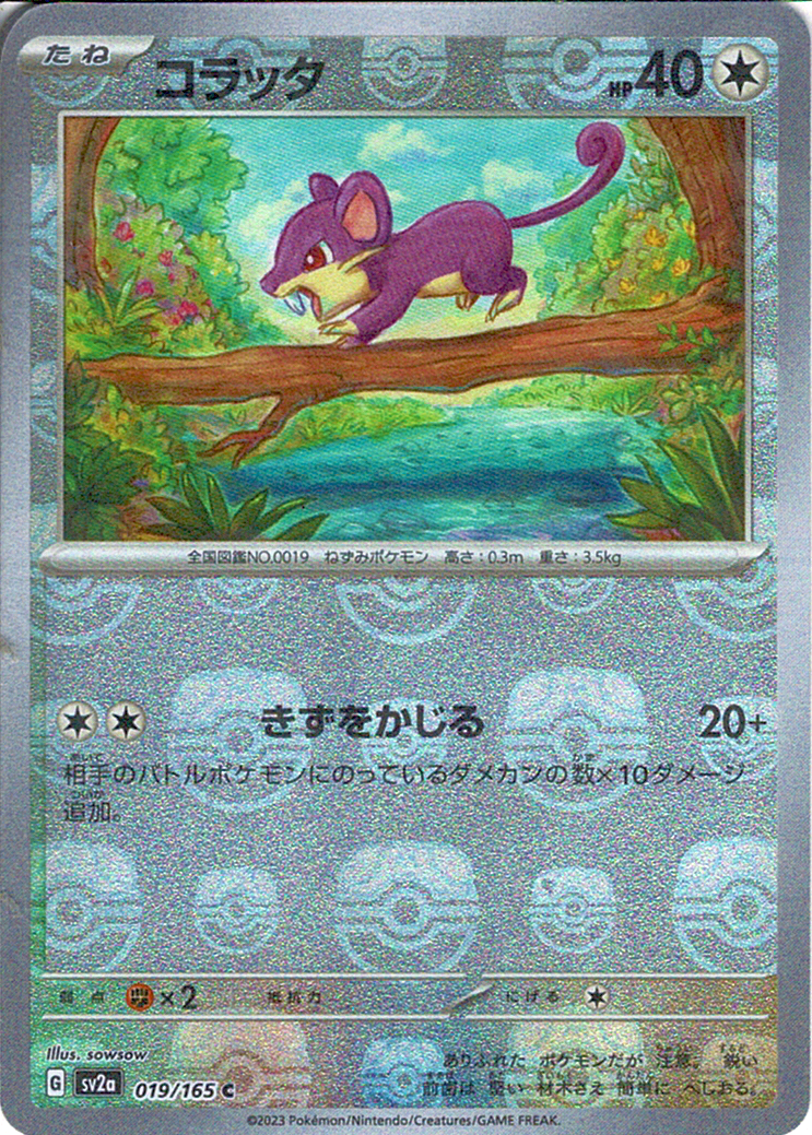 コラッタ [C_019/165_SV2a]