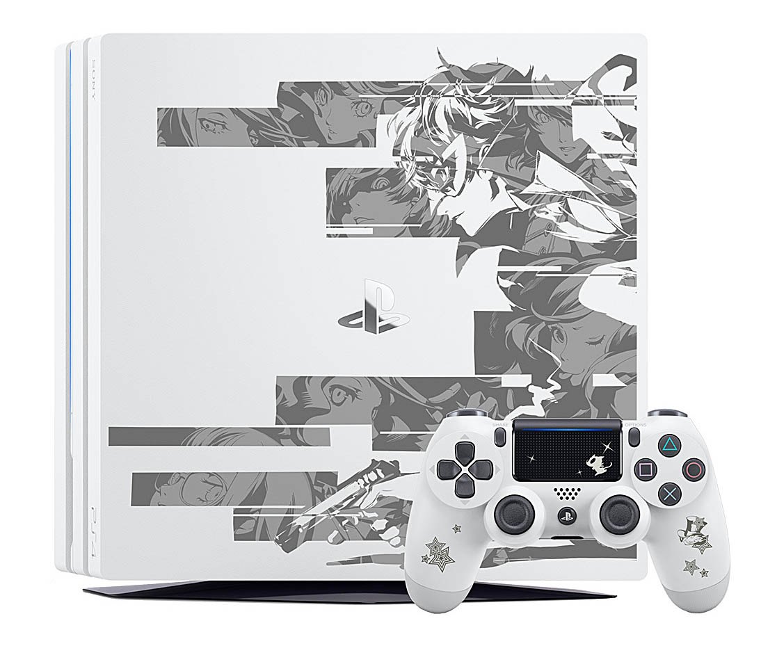 PlayStation4 Pro ペルソナ５ ザ・ロイヤル LIMITED EDITION グレイシャー・ホワイト 1TB