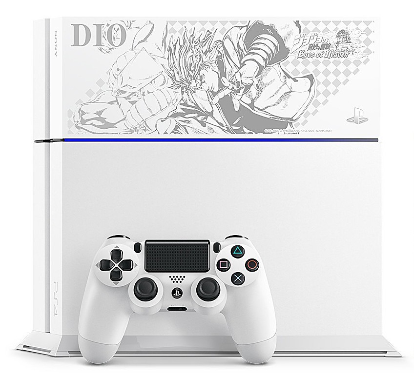 PlayStation4 ジョジョの奇妙な冒険 アイズオブヘブン Limited Edition DIO ver. グレイシャー・ホワイト