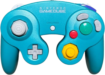 ゲームキューブ コントローラ エメラルドブルー