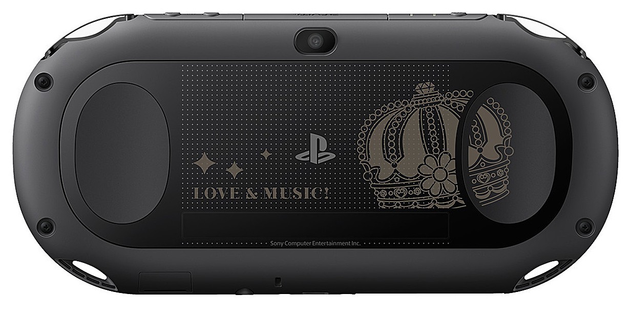 PlayStation Vita うたの☆プリンスさまっ♪MUSIC3 王冠 刻印モデル ブラック
