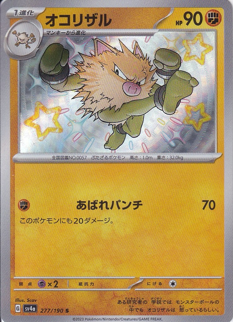 オコリザル [S_277/190_SV4a]