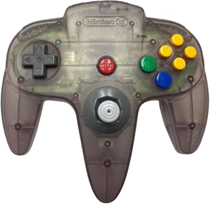 NINTENDO64 コントローラ ブロス (クリアブラック)