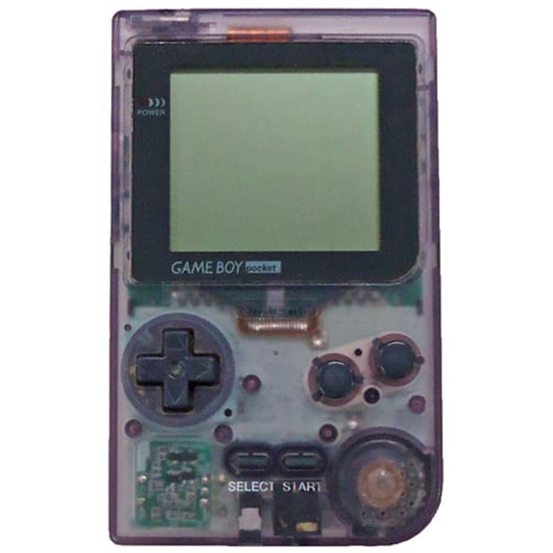 ゲームボーイポケット クリアパープル