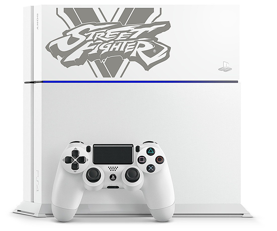 PlayStation4 ストリートファイターV スペシャルパック ロゴver. グレイシャー・ホワイト