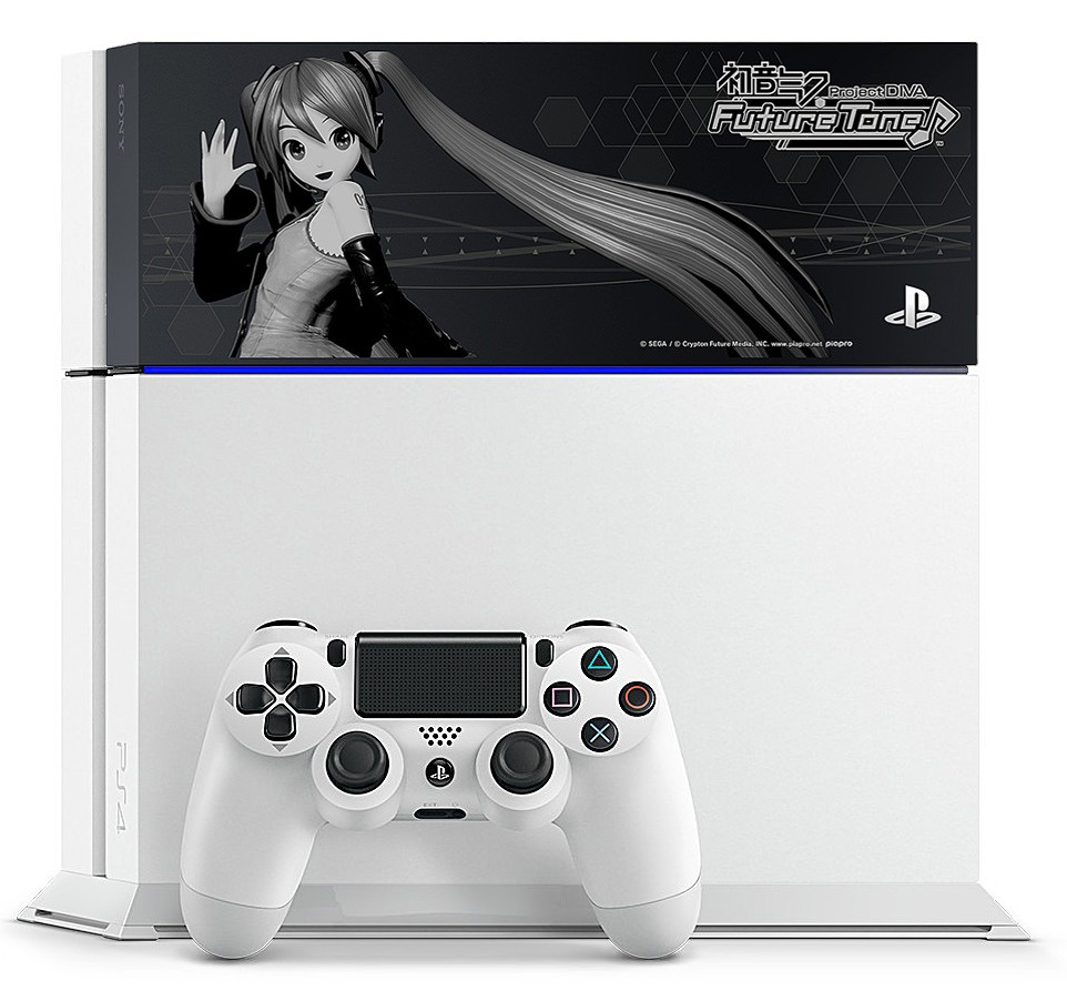 PlayStation4 初音ミク -Project DIVA- スペシャルパック Project DIVA Future Tone ver. グレイシャー・ホワイト 500GB