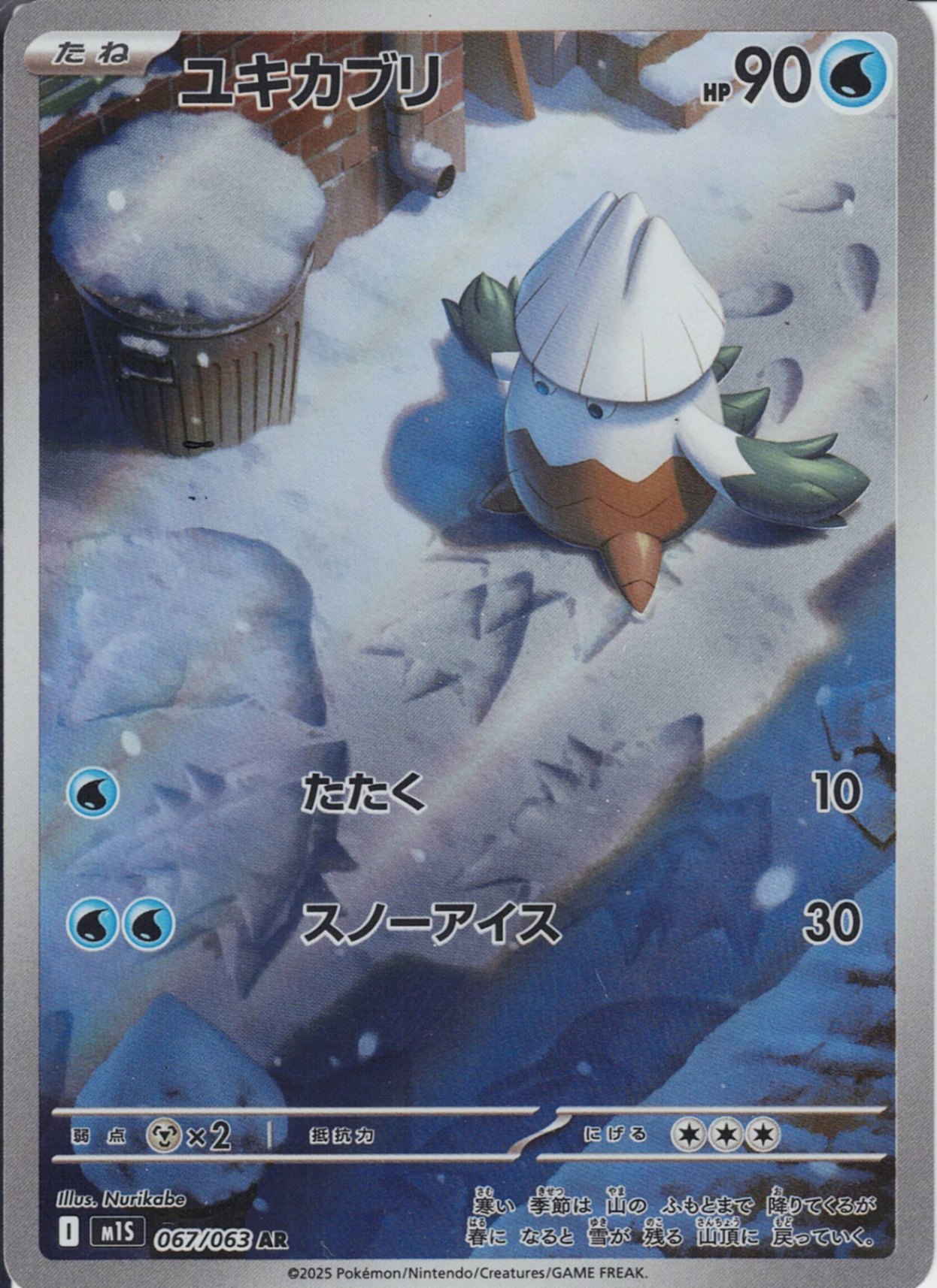 ユキカブリ [AR_067/063_M1S]