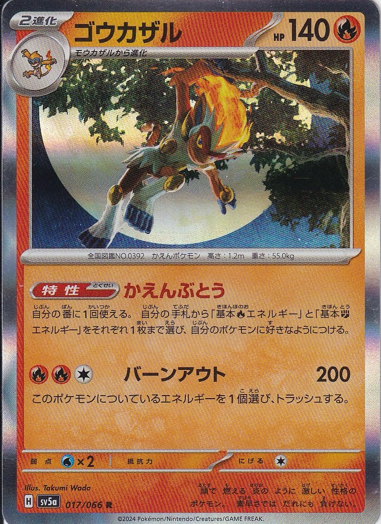 ゴウカザル [R_017/066_SV5a]