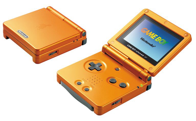 ゲームボーイアドバンスSP アチャモオレンジ