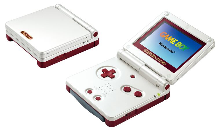 ゲームボーイアドバンスSP ファミコンカラー