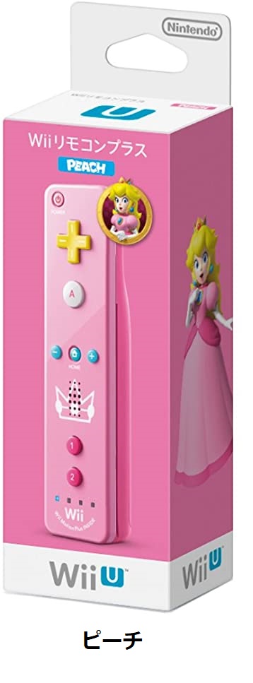 Wiiリモコンプラス ピーチ