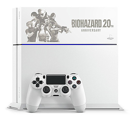 PlayStation4 バイオハザード スペシャルパック 20周年 エディション グレイシャー・ホワイト 500GB