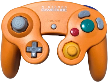 ゲームキューブ コントローラ オレンジ