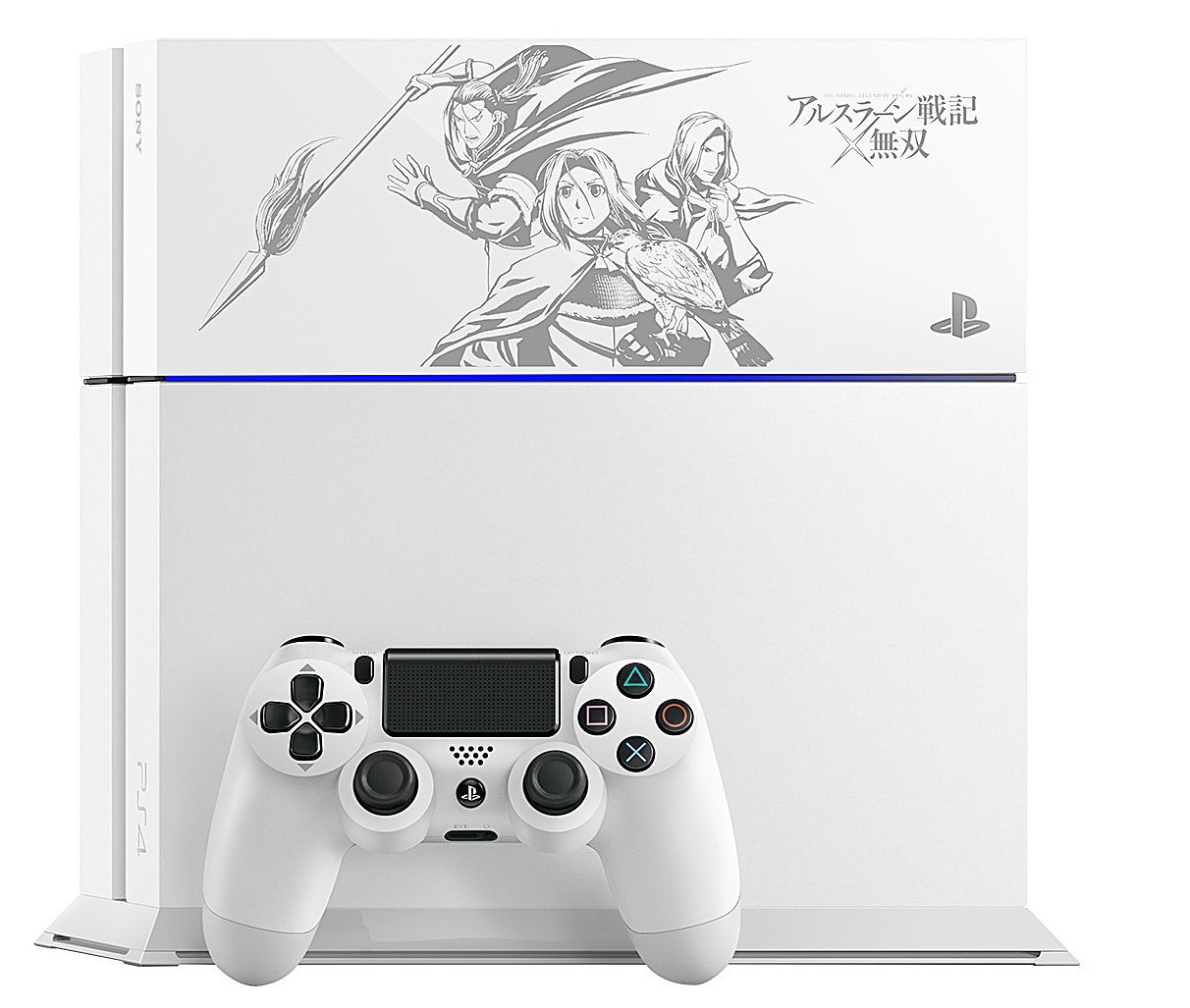 PlayStation4 アルスラーン戦記×無双 Limited Edition グレイシャー・ホワイト