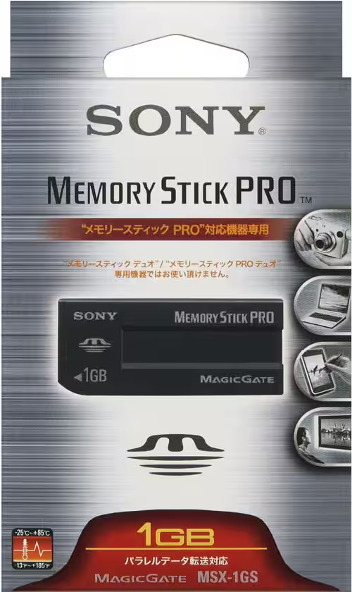 メモリースティック PRO デュオ 1GB