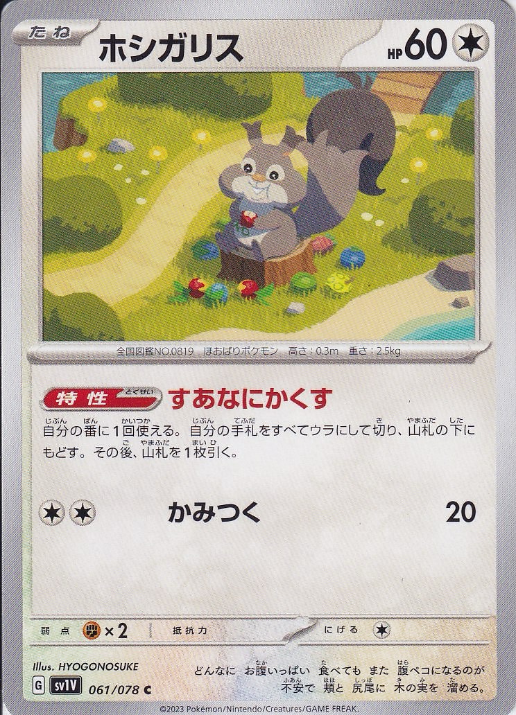 ホシガリス [C_061/078_SV1V]