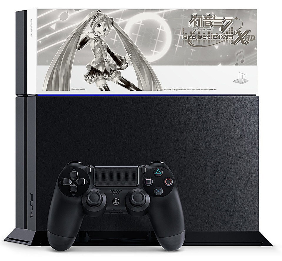 PlayStation4 初音ミク -Project DIVA- スペシャルパック Project DIVA X HD ver. ジェット・ブラック 1TB
