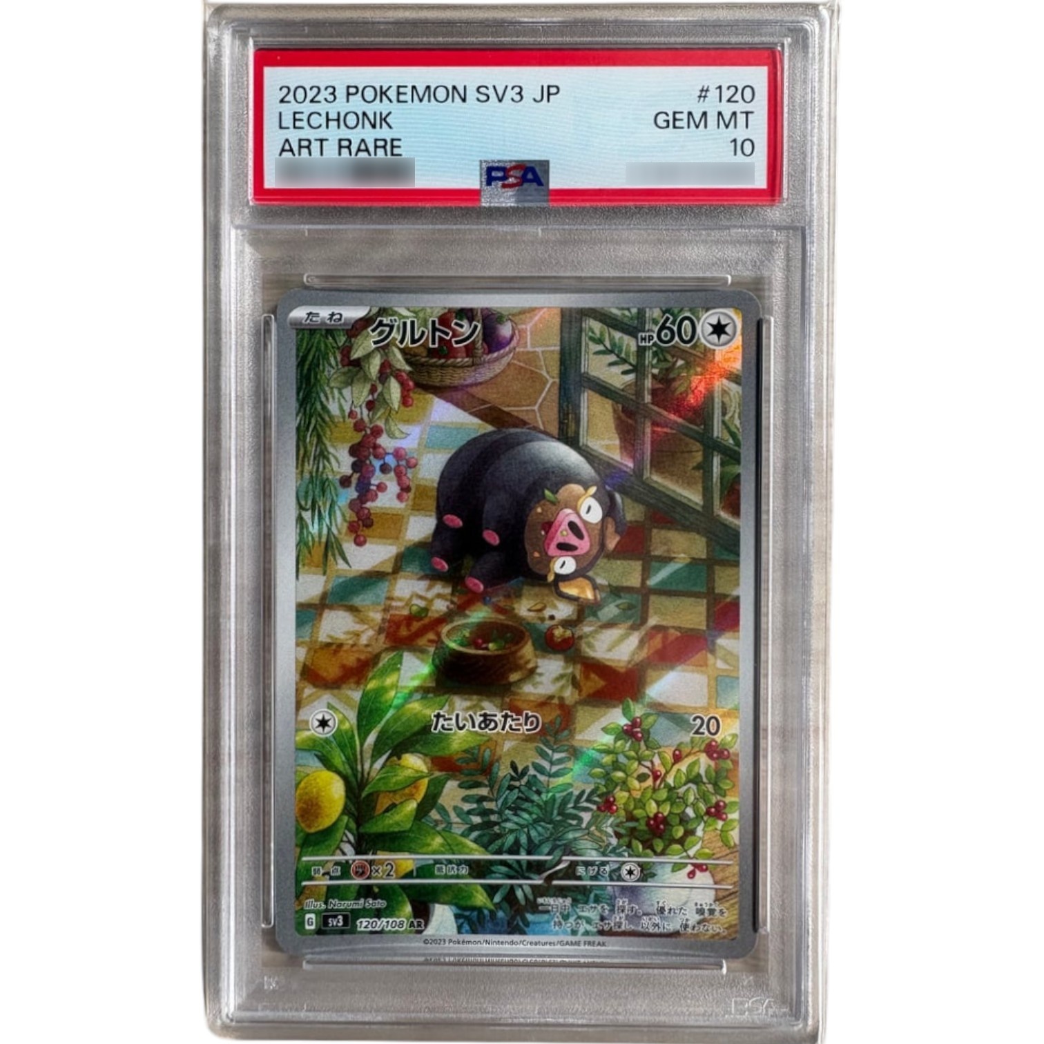 PSA10鑑定済〕グルトン【AR】{120/108} | トレカショップラム