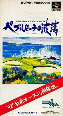 ペブルビーチの波濤
