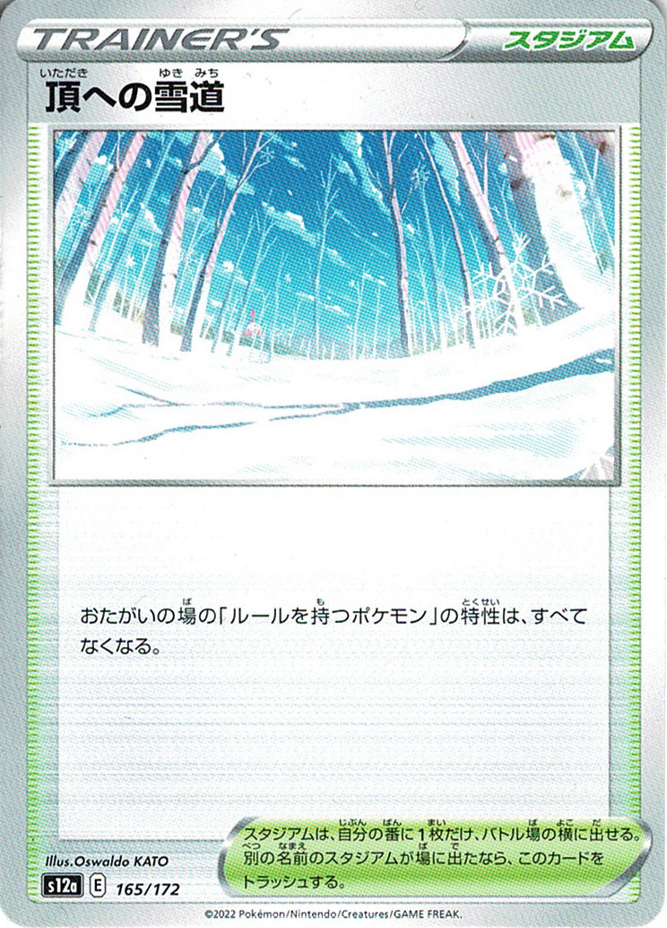 頂への雪道 [165/172_S12a]