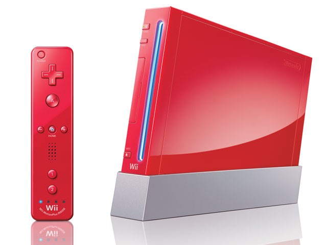 Wii　RVL-S-RVVA　レッド スーパーマリオ25周年仕様